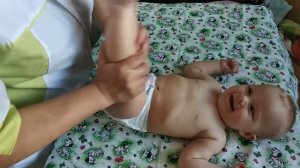 Общеукрепляющий массаж в 8 месяцев