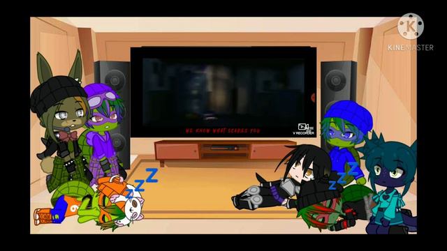 My TMNT 2012 AU reacts to We Know What scares You смотреть онлайн