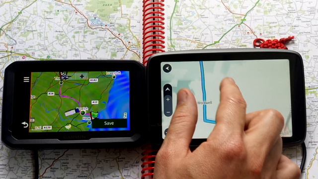 Garmin DEZL 570 Vs TomTom Go 6250 Simple Truck HGV Route Test