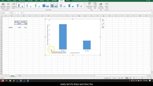 APA Bar Graph w/ Error Bars Excel Tutorial смотреть онлайн