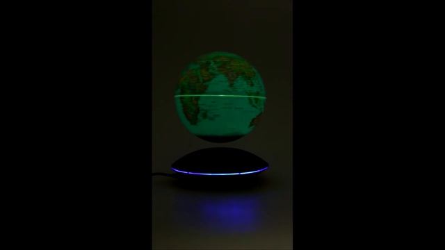 Глобус на магнитной подушке Синий (D-14см) смотреть онлайн