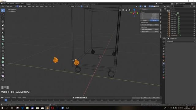 Blender 2.8, FreeCAD 0.18. Modeling and drafting with dimensions from Blender. смотреть онлайн