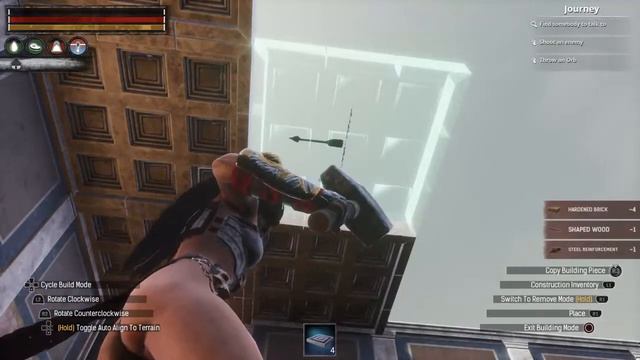Lisa in Conan Exiles, a Beauty in Blood Soaked Sandals: Building a Bar смотреть онлайн