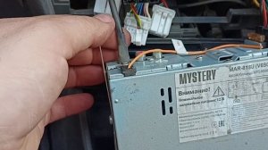 KiA Spectra КАК СНЯТЬ ПРОСТУЮ МАГНИТОЛУ