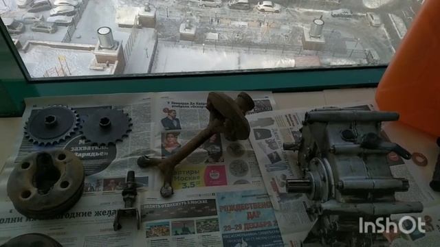 Редуктор от мотороллера Муравей для установки на квадроцикл ИЖ Юпитер смотреть онлайн