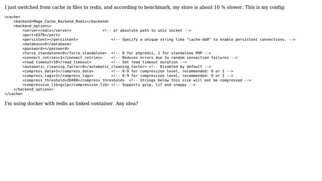 Magento: Magento is slower with redis on docker смотреть онлайн