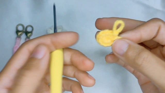 How to crochet mask strap | Daisy mask Strap | Eng crochet pattern | สายคล้องแมสเดซี่ | nuya croche смотреть онлайн