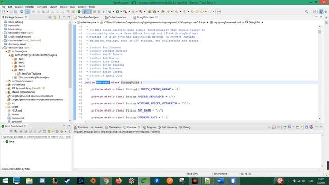 Java Utility Classes & Abstract Utility Mantıklı mı? | (Hangi durumlarda kullanmalıyım?) смотреть онлайн