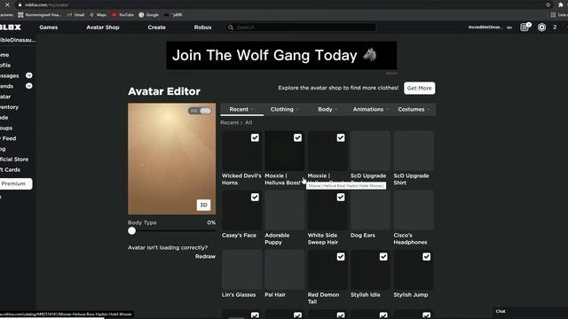 How to be moxxie from helluva boss in roblox (links in desc) смотреть онлайн