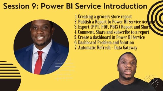 9.0 How to Service Introduction in Power BI | Power BI Tutorial for Beginner | By Carl Huff смотреть онлайн