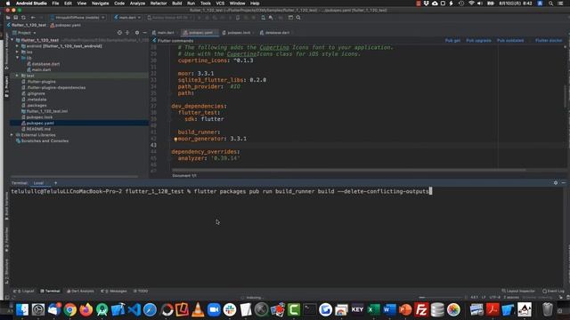 [Flutter]Flutterのバージョンを1.20.1に上げたらbuild_runnerが失敗するようになった場合の対処法（Bad state: Unexpected diagnostics・・ смотреть онлайн