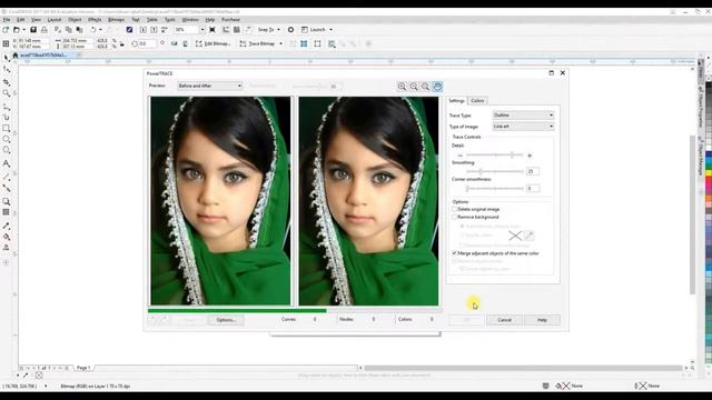 How to Convert Picture into Cartoon Effect:: Coreldraw смотреть онлайн