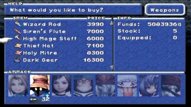 Final Fantasy IX 9 Disk 4 Aftermath Gathering at the Black Mage Village смотреть онлайн