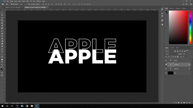 Photoshop Tutorial | Typography in Photoshop | Easy way! смотреть онлайн