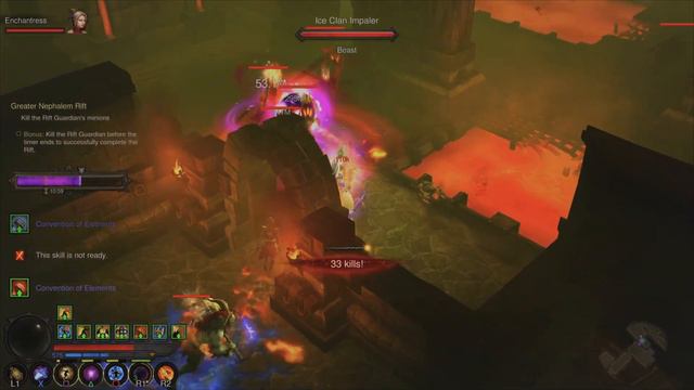 Diablo 3 - Wizard Gameplay GR95 - Billion/Trillion Crit Damage - Torment 16 Difficulty смотреть онлайн