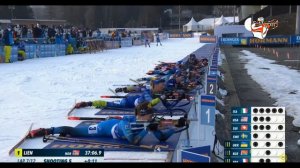 Биатлон HD.Эстафета(обзор.Женщины.Нове Место.04.03.2021/Biathlon (highlights).Women Relay.Nove Mest