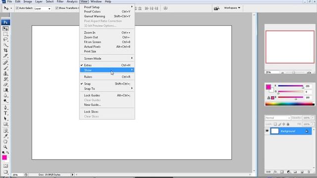 Photoshop basics - Configuring the canvas for a DVD cover смотреть онлайн