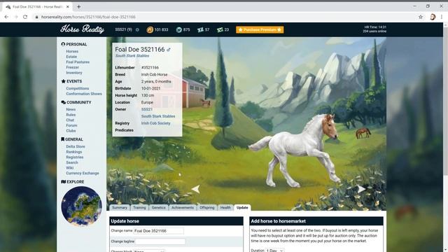 SELLING ALL my horses!! Starting a NEW BREED! Horse Reality смотреть онлайн