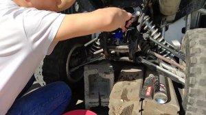 Как быстро почистить и смазать цепь на квадроцикле