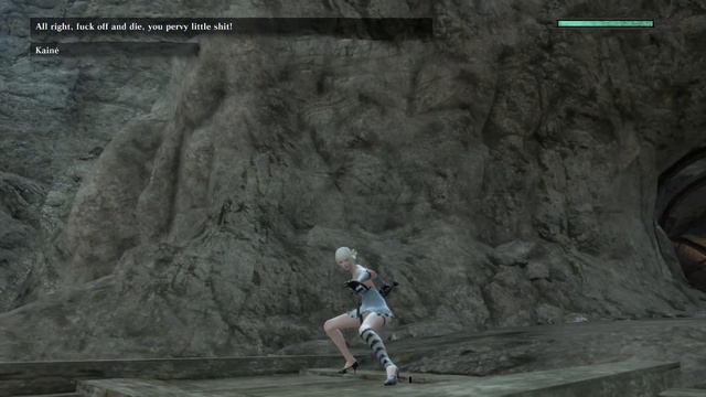 NieR: Replicant - [Path E Spoilers] - Kainé kills the player (Daredevil Achievement) смотреть онлайн