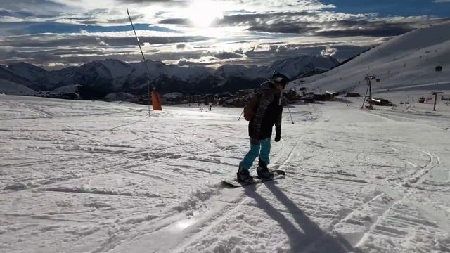 Snowboarding Tips - How To Ride The Flats - With A Real Beginner