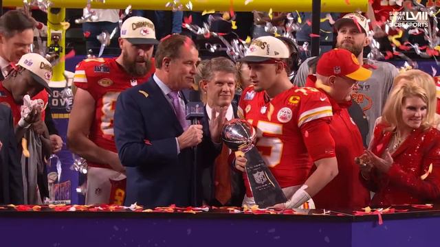 Chiefs Super Bowl LVIII Trophy Ceremony смотреть онлайн