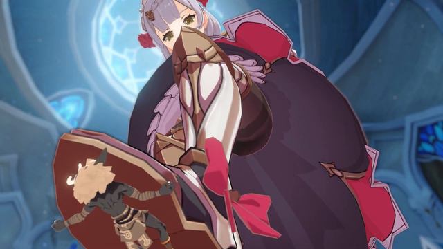 [MMD] Noelle grinds a tiny Hilichurl (Genshin Impact) [Motion DL] смотреть онлайн