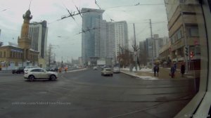 Трамвай 4 метро «Бульвар Рокоссовского» - Сокольническая застава - «Бульвар Рокоссовского» // 2016