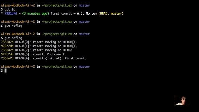 Git Guide: Recovering from hard reset and destroyed branches смотреть онлайн