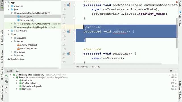 Android Activity Life Cycle in Detail Explanation | Android Video Tutorials смотреть онлайн