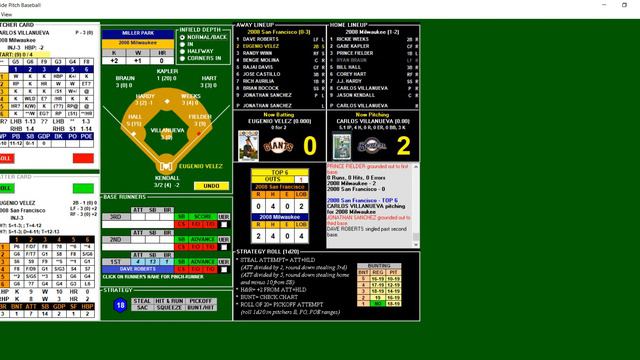 IP 2008 San Francisco Giants (0-3) @ Milwaukee Brewers (1-2) смотреть онлайн
