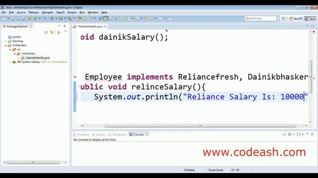 Hybrid inheritance in java | real life example of hybrid inheritance in java смотреть онлайн