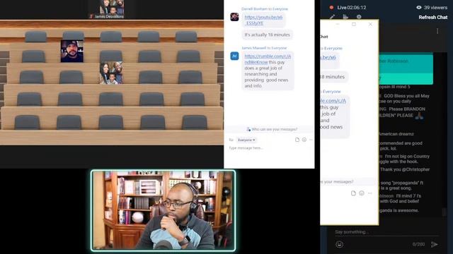 Let us React together on ZOOM with Pastor James. смотреть онлайн