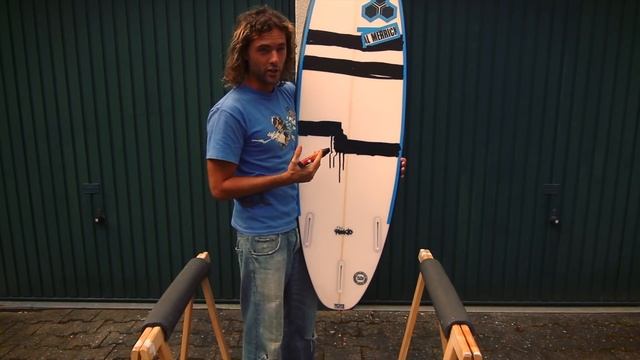 How to paint your surfboard with shark repelling stripes смотреть онлайн