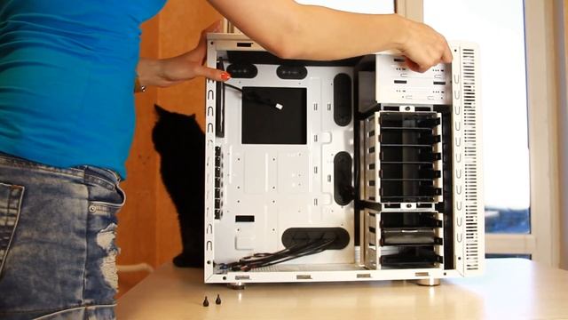 Fractal Design DEFINE R4 белый с окном смотреть онлайн
