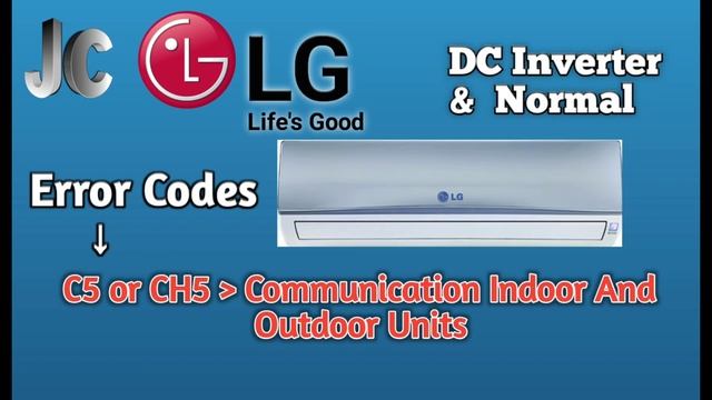 LG  DC Inverter Ac Error Code  All ERROR Codes   Troubleshooting In Hindi