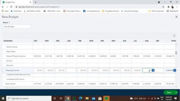 How to Create and Import Budgets in QuickBooks Online? #QuickBooksOnlineBudget