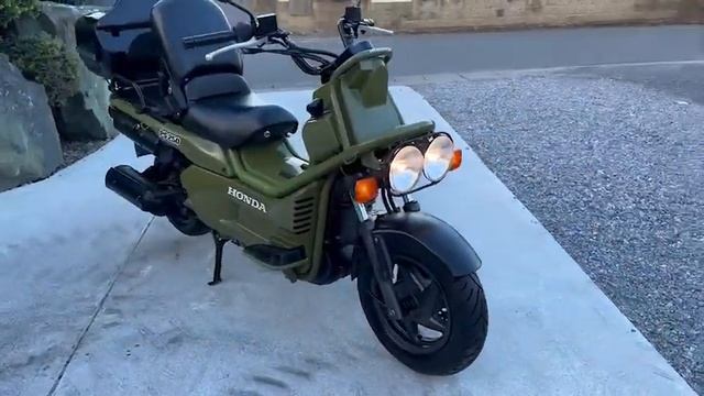 HONDA　PS250　Camouflage-Green смотреть онлайн