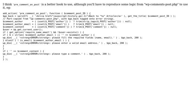 Wordpress: Add back to post link on blank comment post error page (2 Solutions!!) смотреть онлайн