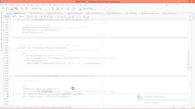 LE NOM D'UTILISATEUR ET LE MOT DE PASSE #java #swing #sqlite #jdbc #netbeans смотреть онлайн