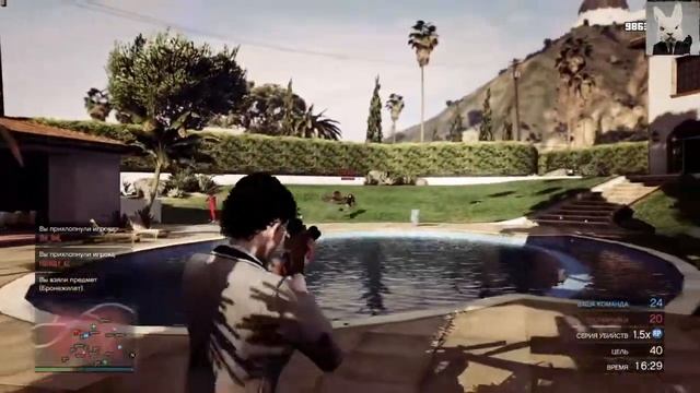 Перестрелка в GTA 5 onlain смотреть онлайн