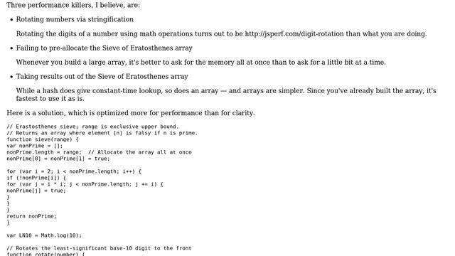 Code Review: Checking for circular primes - Project Euler Problem 35 (2 Solutions!!) смотреть онлайн