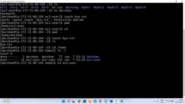 #10 - rm, rmdir, mkdir, creating users, su, wc and cat commands. Contact +91-8123997688 смотреть онлайн
