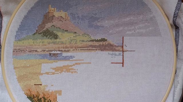 Как росла работа🤩 Акварельный круг Джона Клейтона "Линдисфарн" смотреть онлайн