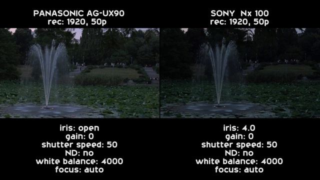 Comparision Panasonic UX90 vs Sony NX100| Latest Video 2017 смотреть онлайн