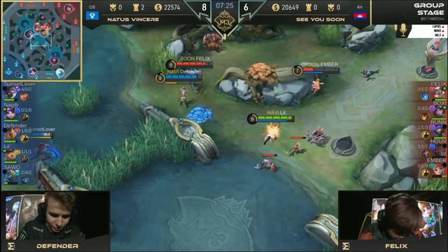 NAVI ESPORT (NATUS VINCERE) VS SEE YOU SOON - M3 WORLD CHAMPIONSHIP | Group C Hari 3 смотреть онлайн
