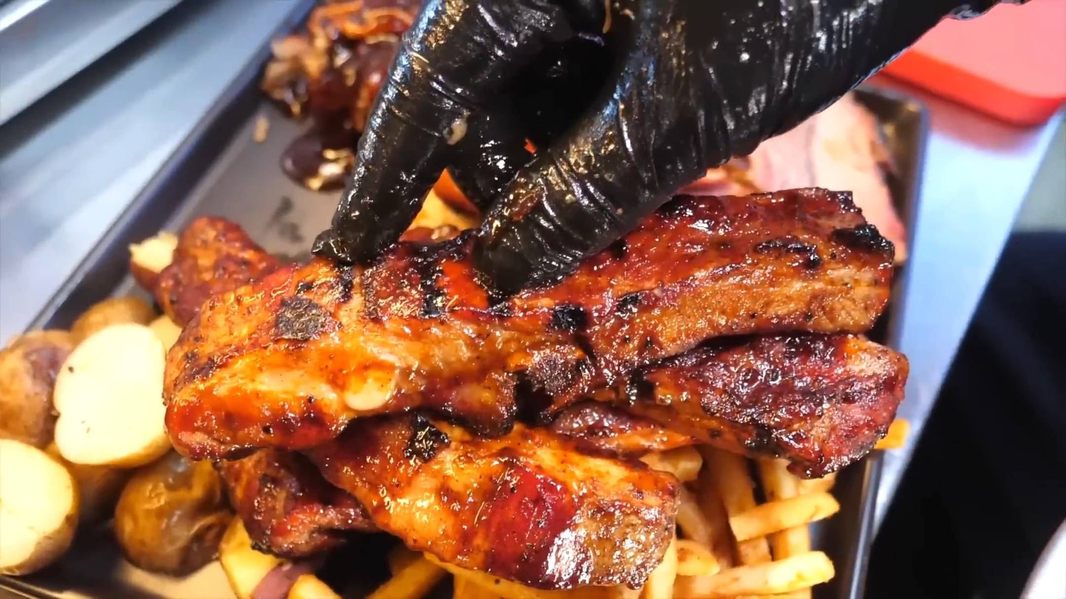 Корейский шашлык. Восхитительные мясные блюда \ Азиатская кухня \ Корейская еда смотреть онлайн