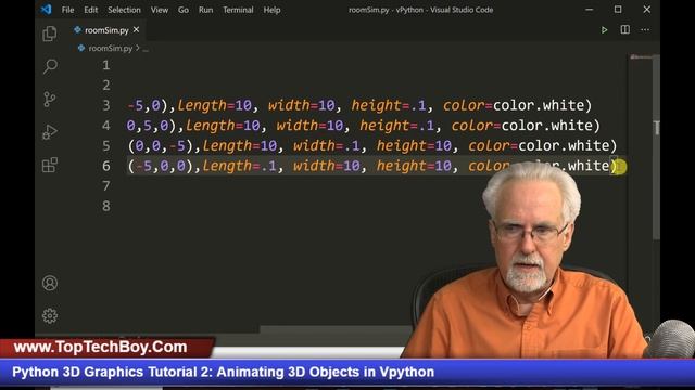 Python 3D Graphics Tutorial 2: Animating 3D Objects in Vpython смотреть онлайн