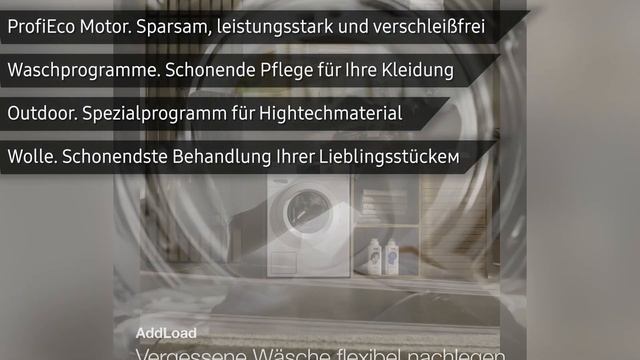 Waschmaschine Miele WSA 013 WCS | TEST | Deutsch смотреть онлайн