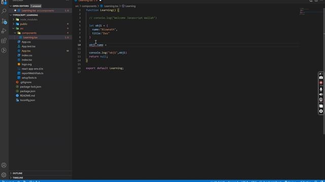 Learn TypeScript || Object смотреть онлайн
